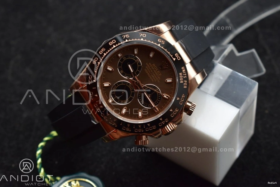 SH4130 LN Best (Gain Weight) Strap on Chocolate 116515 1:1 Daytona Edition Dial Oyster-flex Black ZF 0429
